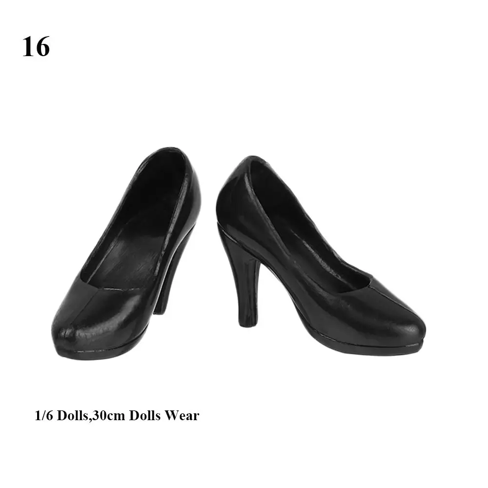 1Pair Plastic Doll Multistyles Long Knees Boots 1/3 1/6 Doll Shoes Fashion Female Doll Boots Fit Foot Length 2cm Dolls Shoes - Image 18