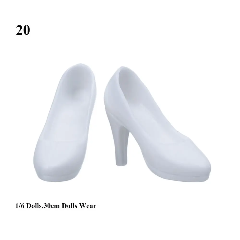 1Pair Plastic Doll Multistyles Long Knees Boots 1/3 1/6 Doll Shoes Fashion Female Doll Boots Fit Foot Length 2cm Dolls Shoes - Image 9