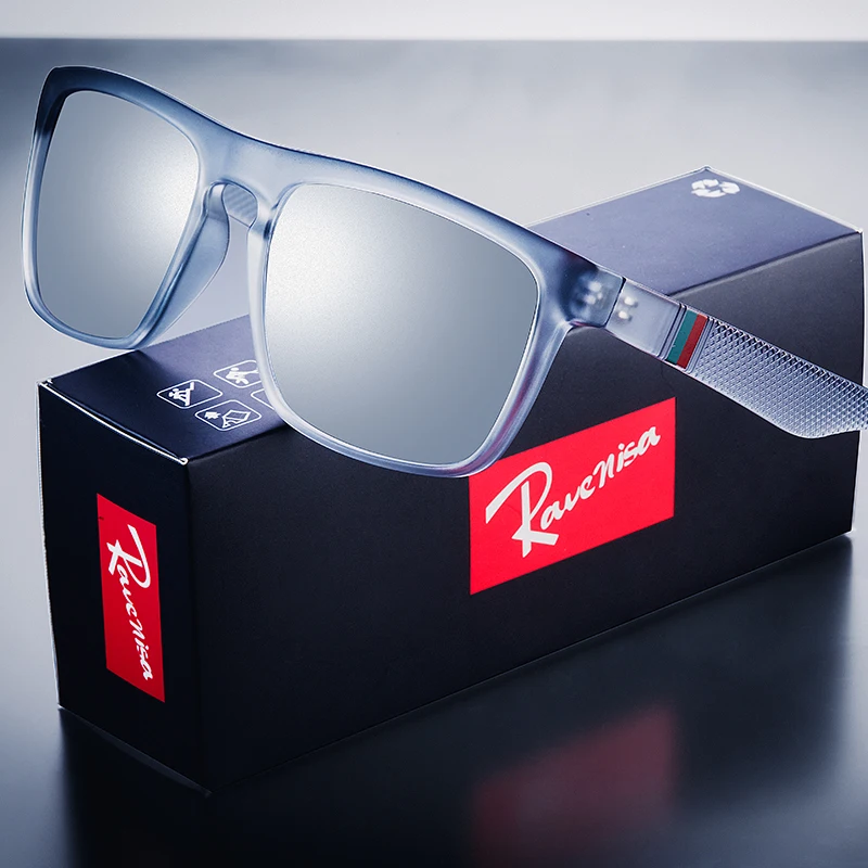 Fashion Square Vintage Polarized Sunglasses Men Women Retro Driving Fishing Sun Glasses UV400 Eyewear - Image 7