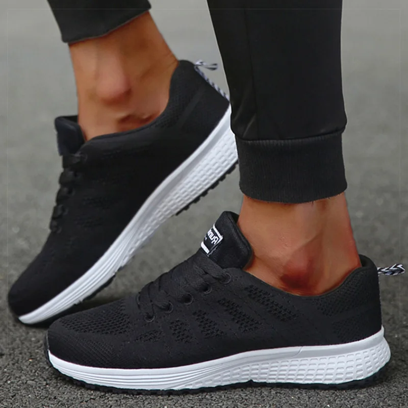 Women Sneakers Lightweight Women Sport Sneaker Breathe Casual White Shoes For Women Athletic Shoe Tennis Female Sports Shoes - Image 3