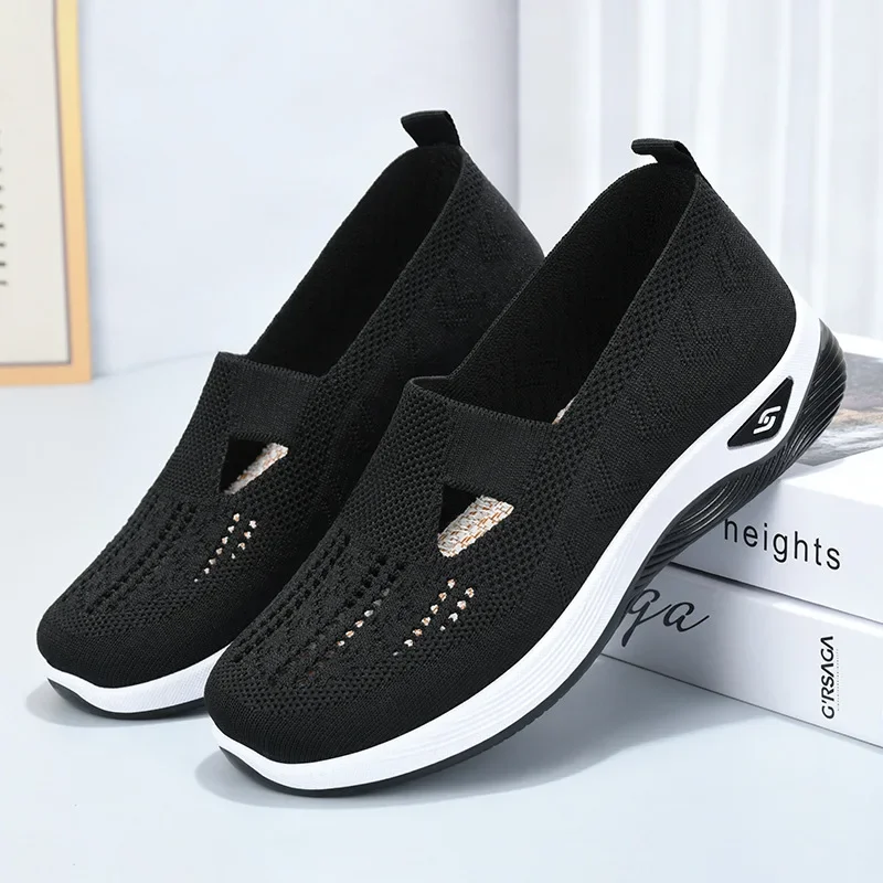 Women's Shoes 2025 Summer Casual Sneakers Breathable Mesh Chunky Sole Affordable Free Shipping - Image 3