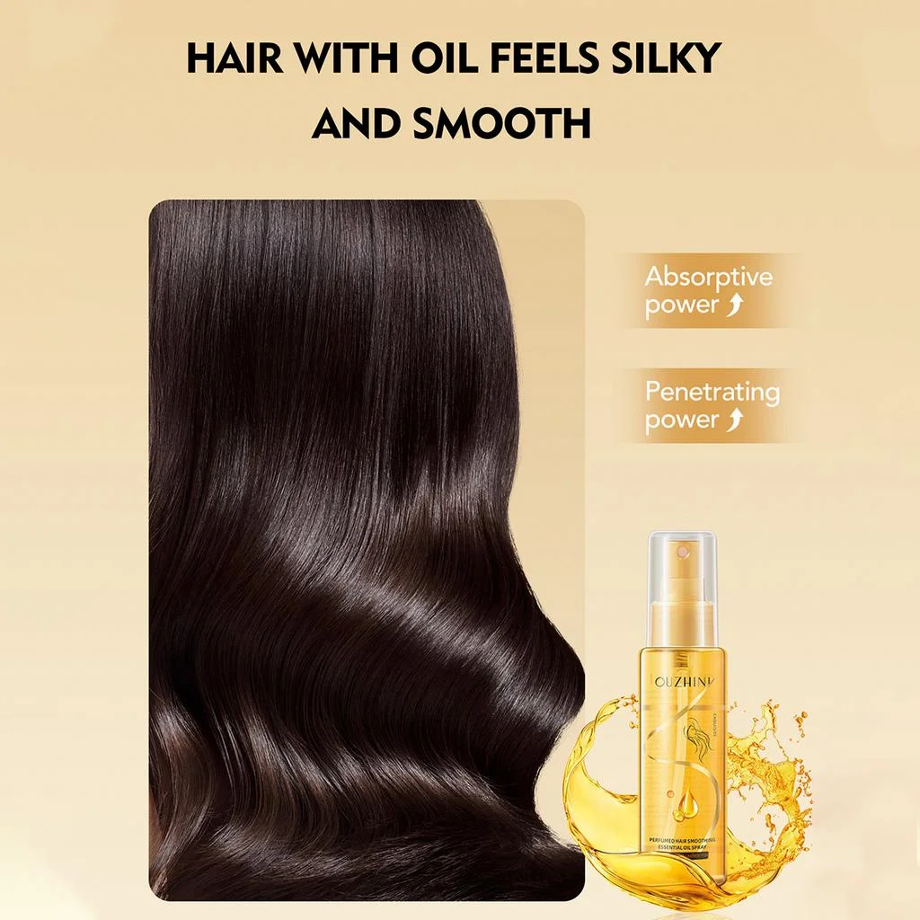 Deep nourishing hair care essential oil spray can increase luster and improve hair repair and damage fragrance - Image 2