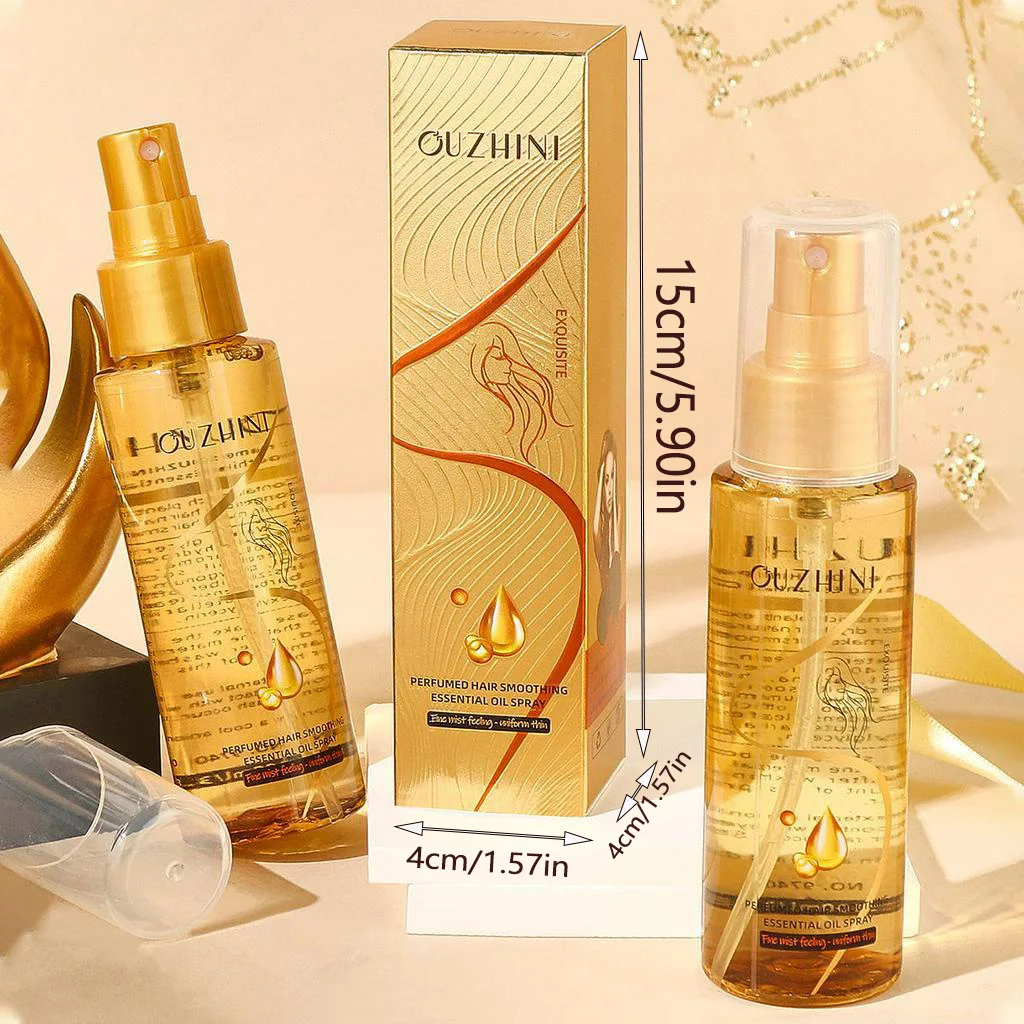 Deep nourishing hair care essential oil spray can increase luster and improve hair repair and damage fragrance - Image 6