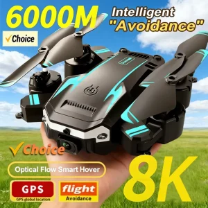 2026 New G6 GPS Drone 8K Professional HD Camera Optical Flow 5G WIFI Omnidirectional Obstacle Avoidance Quadcopter Kids Gift Toy